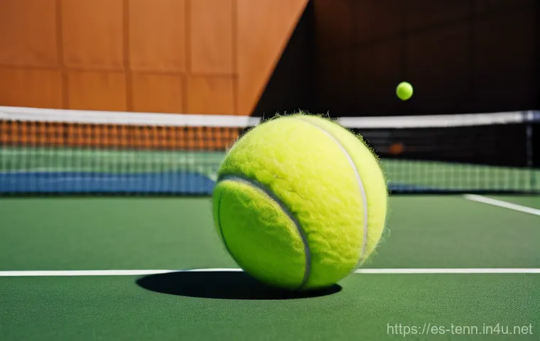 테니스 공기압 유지하는 법 - **Detailed Cross-Section of a Tennis Ball with Gas Escape Visualization:**
"A highly detailed, i...